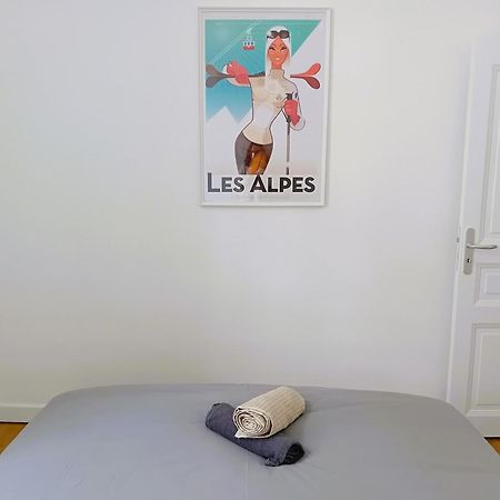 102 - Appart Renove Avec Grand Salon Et 1 Chambre - Tram Et Clinique Mutualiste A 1 Min 格勒诺布尔 外观 照片