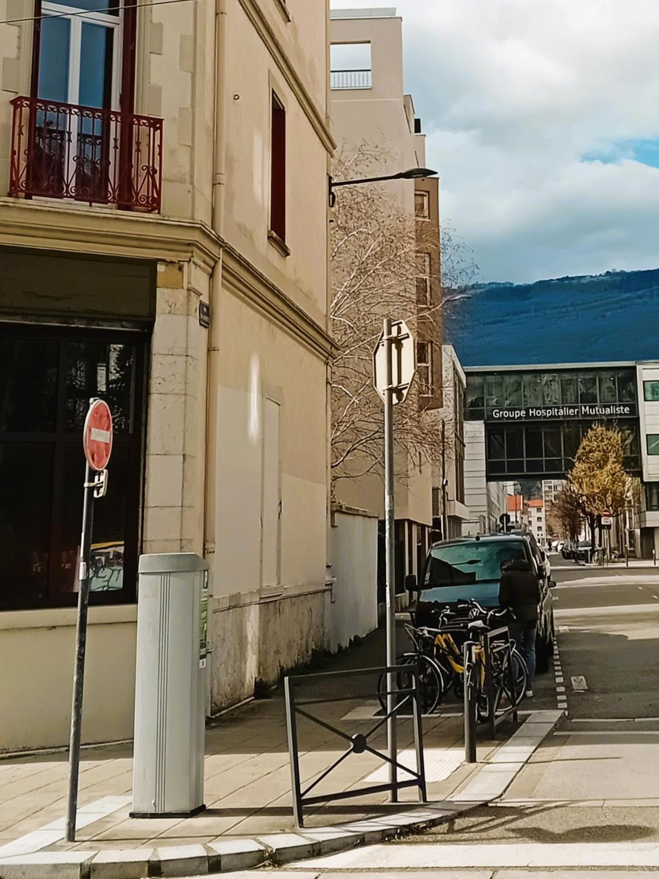 102 - Appart Renove Avec Grand Salon Et 1 Chambre - Tram Et Clinique Mutualiste A 1 Min 格勒诺布尔 外观 照片