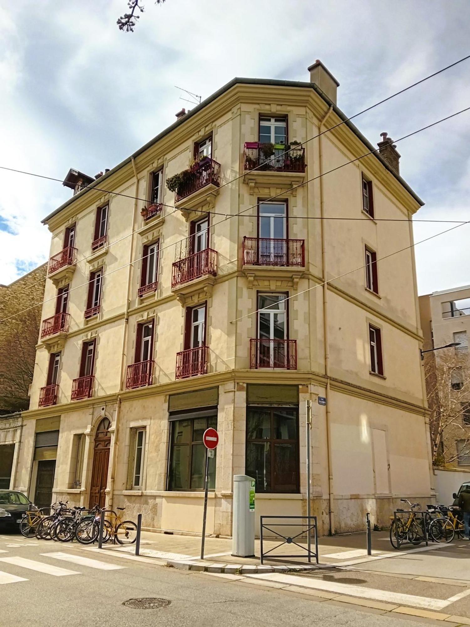 102 - Appart Renove Avec Grand Salon Et 1 Chambre - Tram Et Clinique Mutualiste A 1 Min 格勒诺布尔 外观 照片